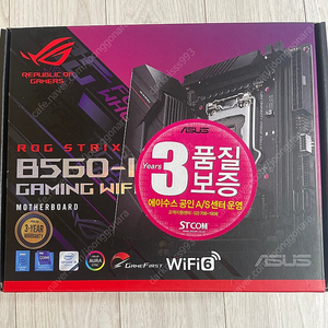 i5 11400 cpu / ASUS b560-i 메인보드