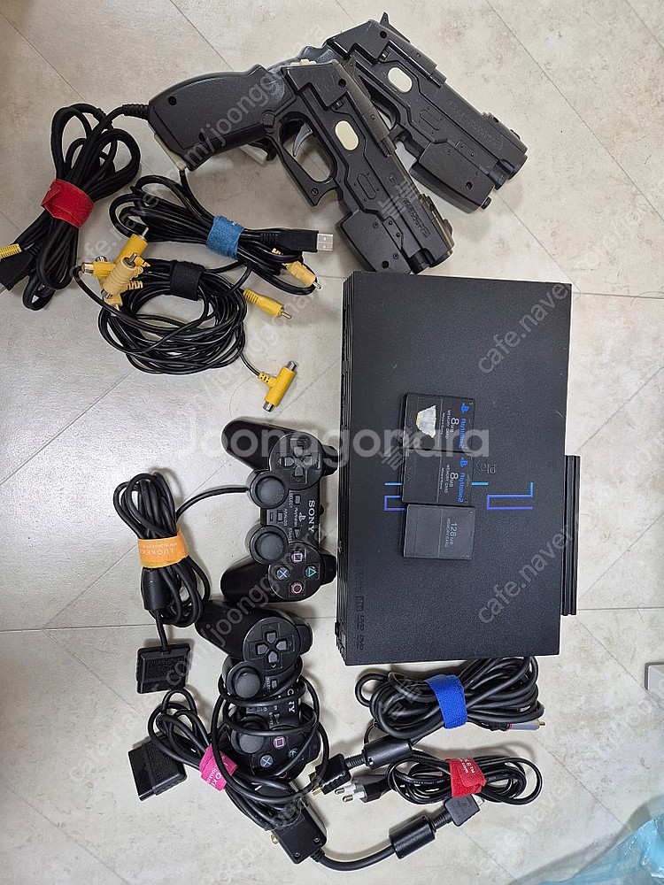 PS2 플스2 1TB + 정품소니컴포넌트 + 소니멀티아...--3