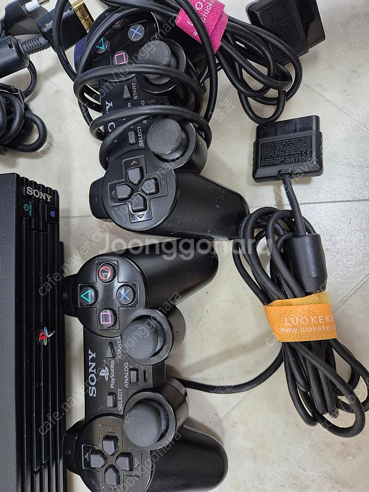 PS2 플스2 1TB + 정품소니컴포넌트 + 소니멀티아...--5