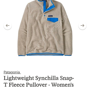 W's Lightweight Synchilla Snap-T Pullover 우먼즈 라이트웨이트 신칠라 스냅 티 풀오버