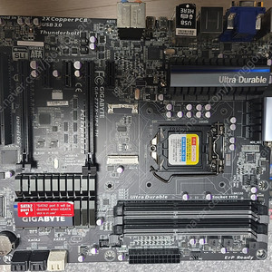 GA-Z77X-UP4 TH 메인보드 z77 인텔1155핀 + DDR3 4G 3ea