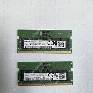 삼성전자 노트북 램 DDR5 SODIMM PC5 8GB x 2