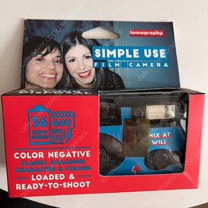 새상품) 로모카메라 심플유즈 COLOR NEGATIVE ISO 400