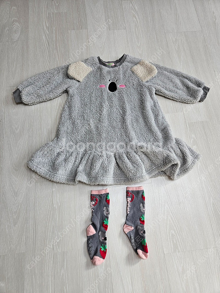 베베베베 코알라 플리스 원피스 s사이즈 100-110 택포--0