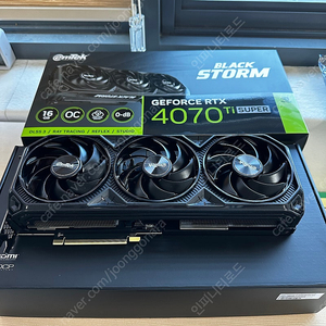 이엠텍 RTX 4070Ti Super 16G 110만원 중고