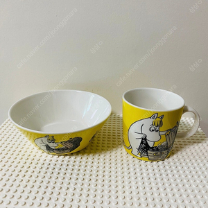 아라비아핀란드 무민 스노크마이덴 머그&시리얼볼 set