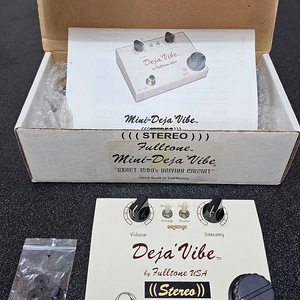 (판매) Fulltone Deja Vibe Stereo 풀톤