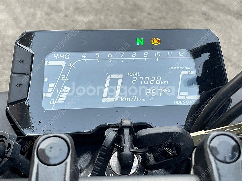 [점검완료]혼다 CBR300R 18년식 소모품올교환 깔끔한바이크 저렴하게 판매합니다!--9