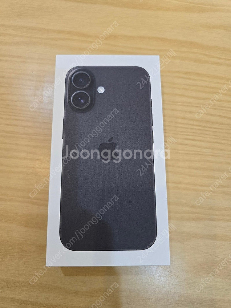 아이폰16블랙128gb 자급제미개봉판매합니다--0