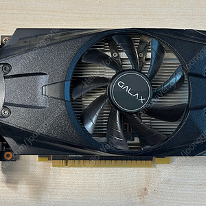 GALAX GTX1050TI OC 4GB GDDR5 128BIT 겔럭시 지포스 15050 TI 판매합니다.