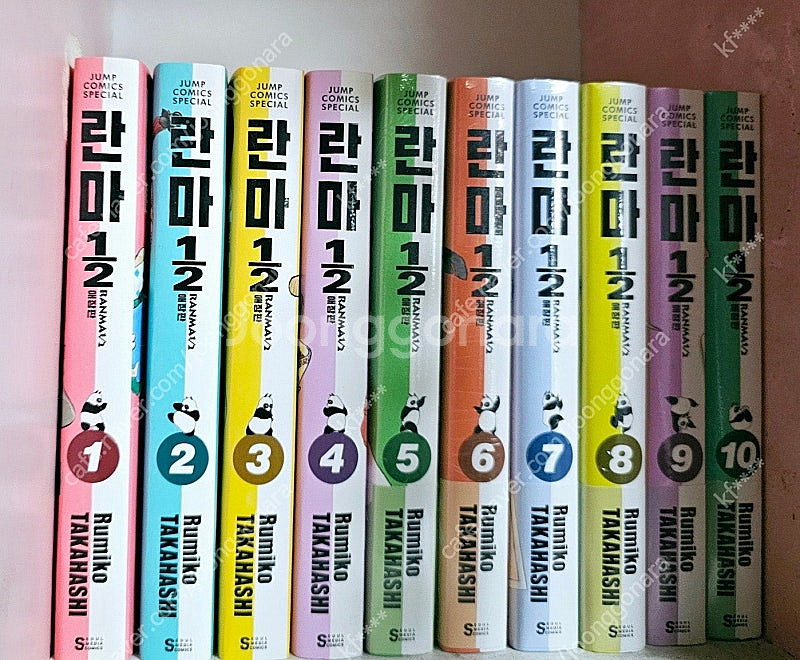 란마 1/2 팝니다. 1~10애장판 / 오버로드 1~1...--0