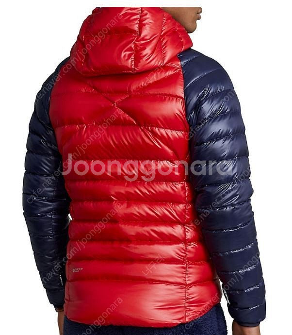 폴로 패커블 퀼팅 후드 재킷 L 팝니다.--2
