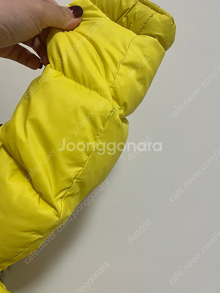 미미씨엘 라쿤퍼 패딩 L--1