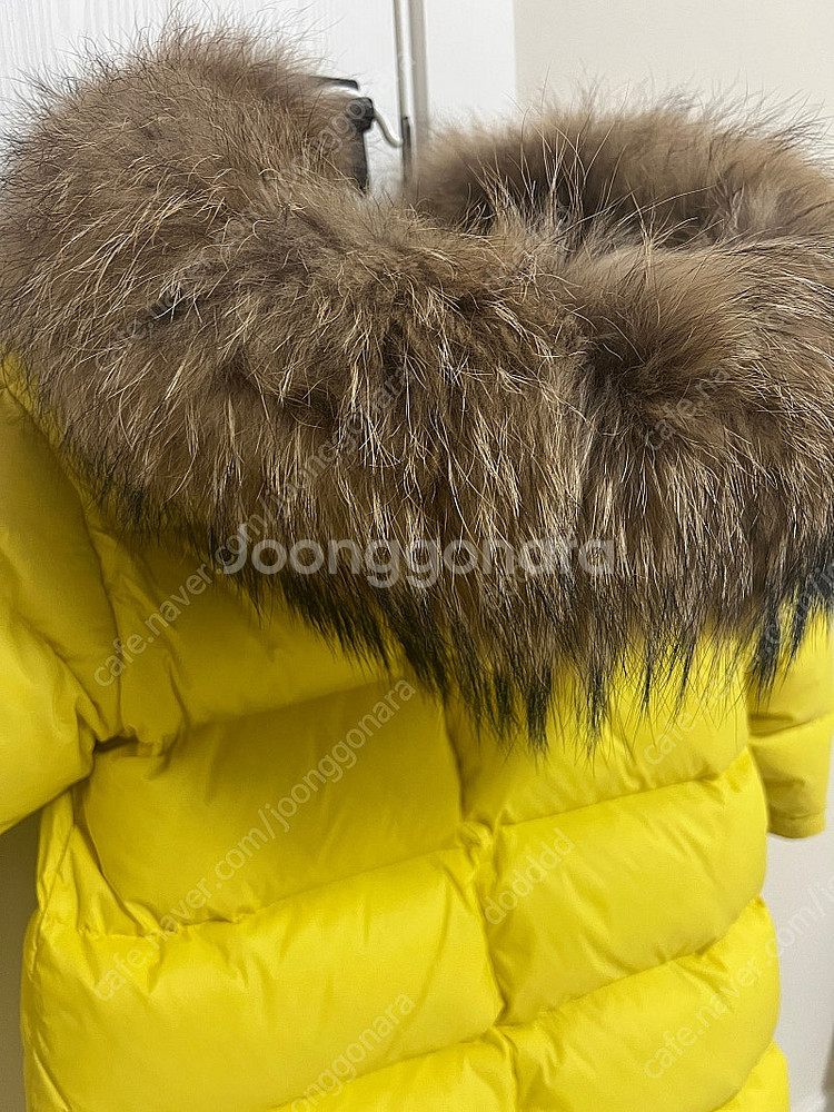 미미씨엘 라쿤퍼 패딩 L--5