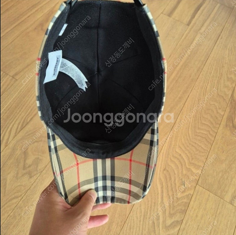 버버리모자 버버리볼캡--3