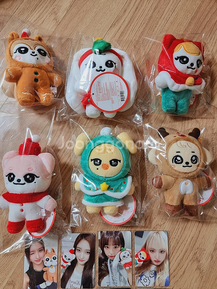 아이브 미니브 크리스마스 한정 플러시인형 포카--2