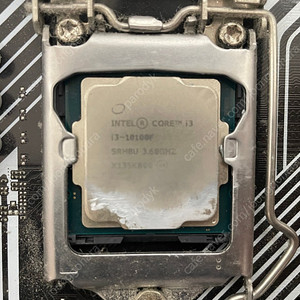 CPU i3-10100F 팝니다