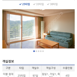 용평리조트 그린피아 낼 토요일 1박 팝니다.