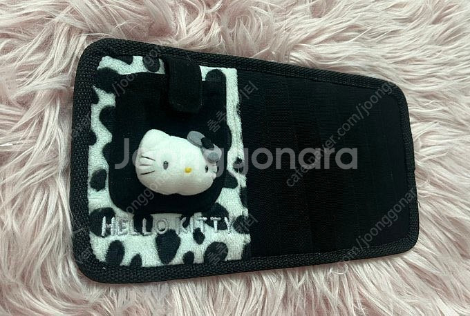 고전 젖소 밀크카우 패턴 키티 소품함 산리오 단종 고전...--1