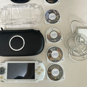 psp 1000 (gbaㅋㅍ), umd 5장및 풀셋