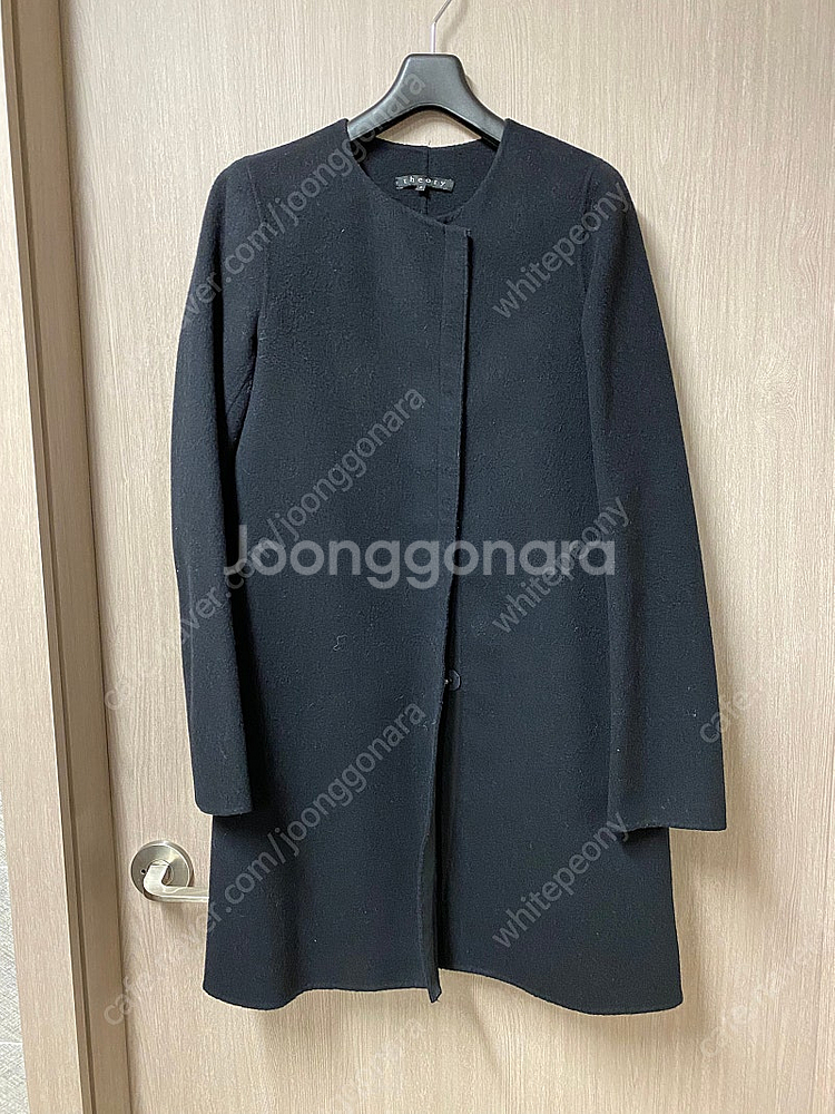 띠어리 블랙 코트--0