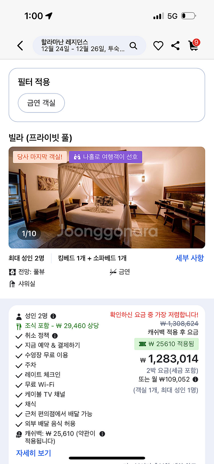보홀 할라마난 리조트 양도 (12.24-12.26)--0