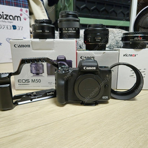 m50 풀박스/22mm/신쩜팔/빌트록스 스피드부스터 ef-eos m2 0.71x/스몰리그 케이지