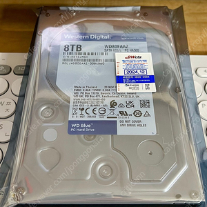 [ HDD ] WD BLUE 8TB WD80EAAZ CMR