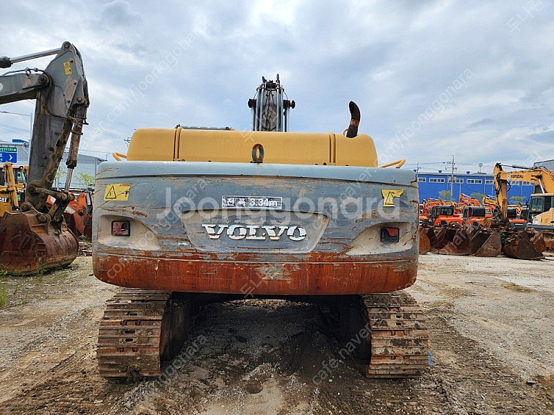 볼보 EC360B 2007년식 13이상 궤도형 중고굴삭기--3