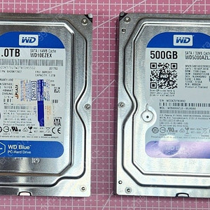 하드디스크 HDD 1TB, 500GB 팝니다.