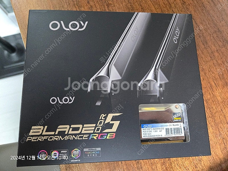DDR5 6400 CL32 1.35v OLOY 64 G...--0
