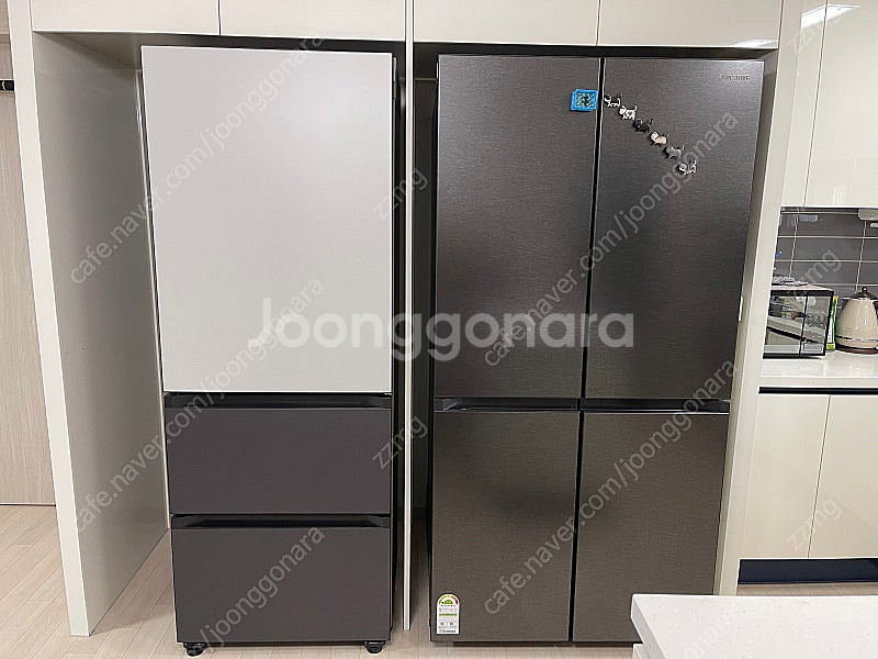 삼성 비스포크 4도어 냉장고 프리스탠딩--0