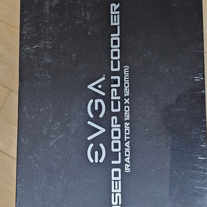 evga 1열 수냉 쿨러(120mm fan) 신품