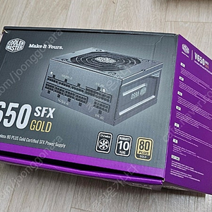 쿨러마스터 V650 SFX GOLD 파워 서플라이