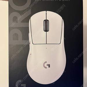 로지텍 g pro x superlight 2 dex 화이트 정품 풀박스 팝니다.