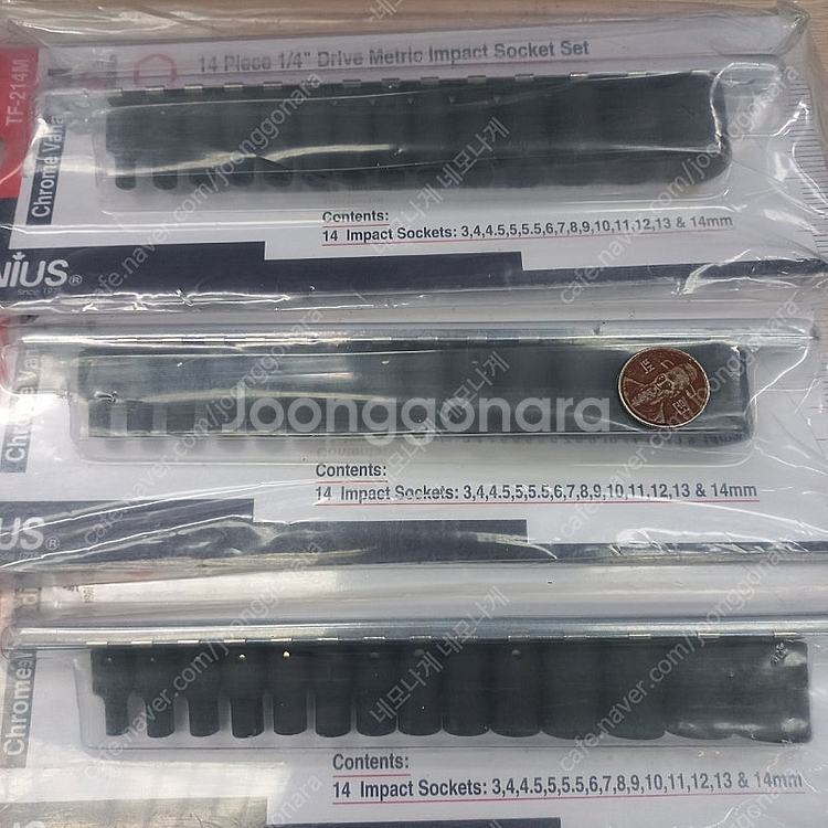 대만 지니어스 임팩트소켓 3세트--0