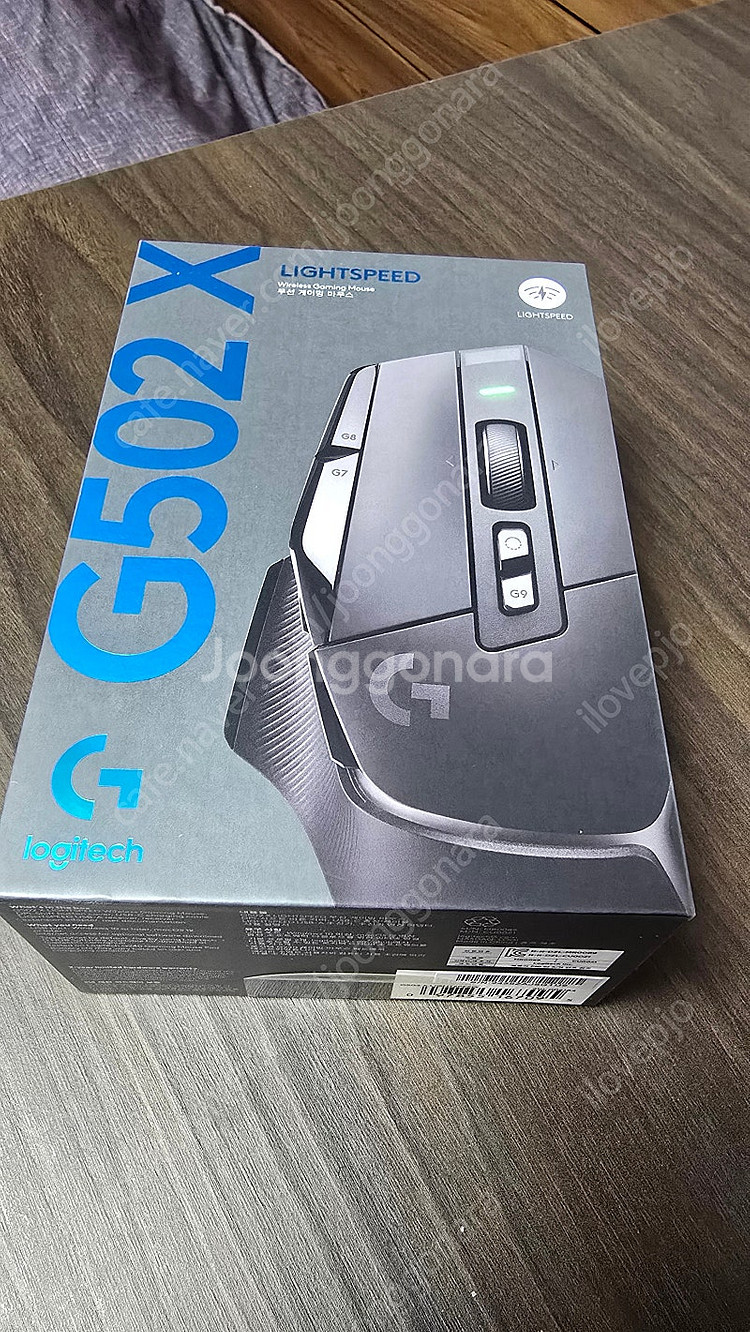 로지텍 코리아 G502X Lightspeed 미개봉--0