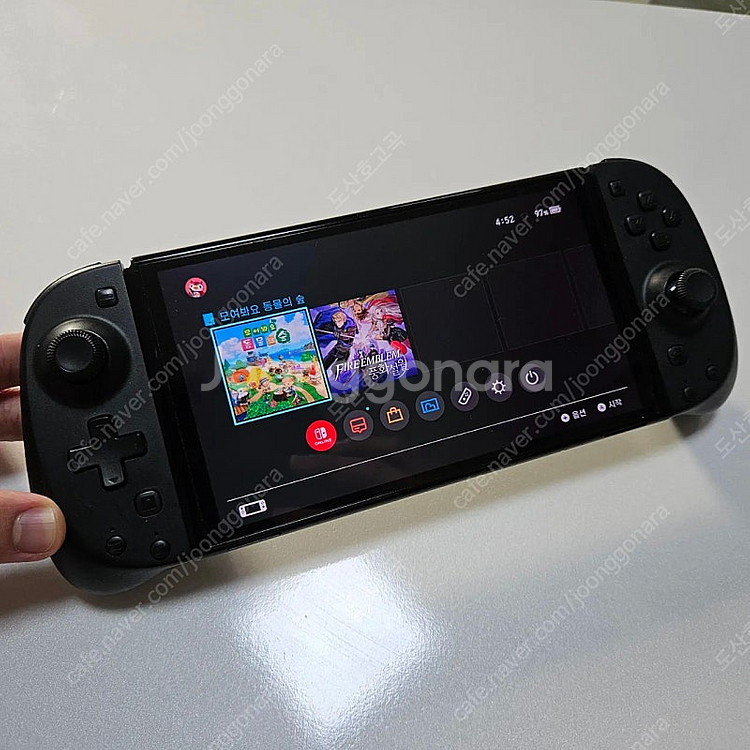 닌텐도 스위치 OLED+충전기+독+컨트롤러+파우치--0