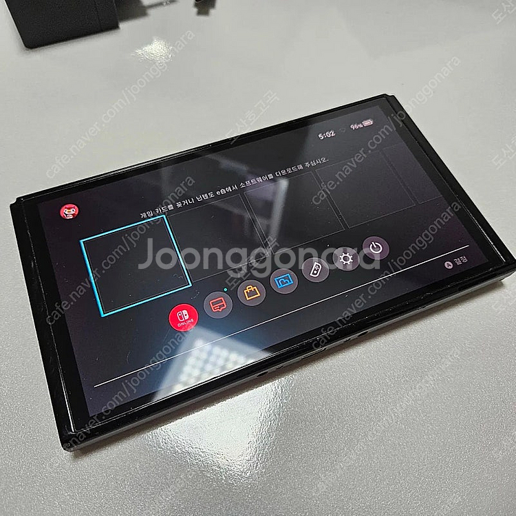 닌텐도 스위치 OLED+충전기+독+컨트롤러+파우치--2