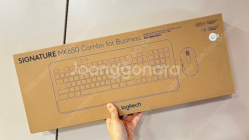 [개봉새상품]로지텍 MK650 무선키보드+마우스 콤보 ...--0