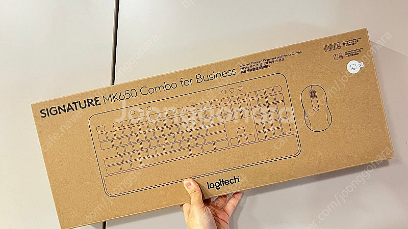 [개봉새상품]로지텍 MK650 무선키보드+마우스 콤보 ...--2