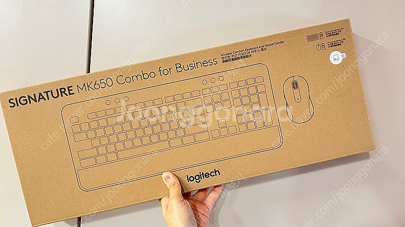 [개봉새상품]로지텍 MK650 무선키보드+마우스 콤보 ...--3