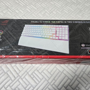 ASUS ROG STRIX SCOPE II 96 유무선 WHITE A급 풀박스