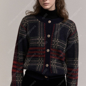 The Barnnet carol check cardigan 더바넷 캐롤체크 가디건