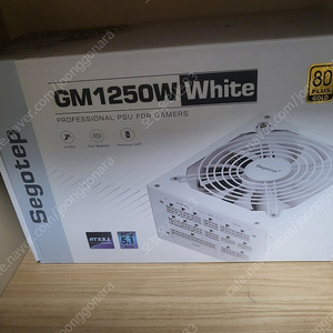 Segotep GM1250W 80PLUS GOLD 풀모듈러 ATX 3.1 PCIE5.1 화이트