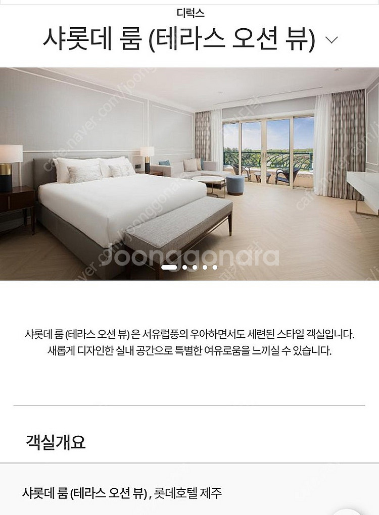 롯데호텔 제주 12.22일요일 숙박권--0