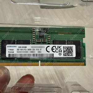 삼성램 노트북용 DDR5 PC5-5600 2개 판매합니다.