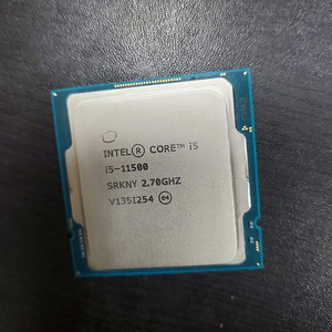 cpu i5-11500 고장.부품용. 연구용