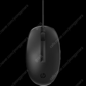 HP 125 Wired Mouse 유선마우스, 블랙,USB (265A9AA),박스포장