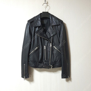 올세인츠 allsaints 램스킨 라이더 자켓 us2 eu34 사이즈